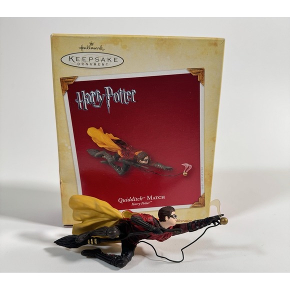 Creeping Along The Corridors Quidditch Match Hallmark Harry Potter Ornaments Lot - Picture 4 of 11